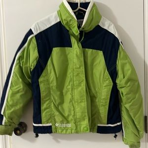 Columbia ski jacket, ladies size large.